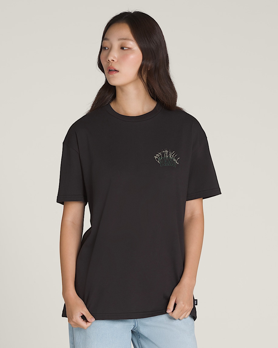 Graffiti Metal University TShirt VANS Black ALT1