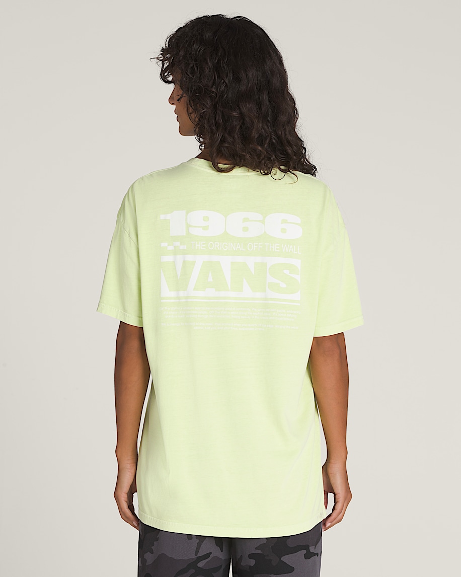 Suspension TShirt VANS Shadow Lime Green HERO