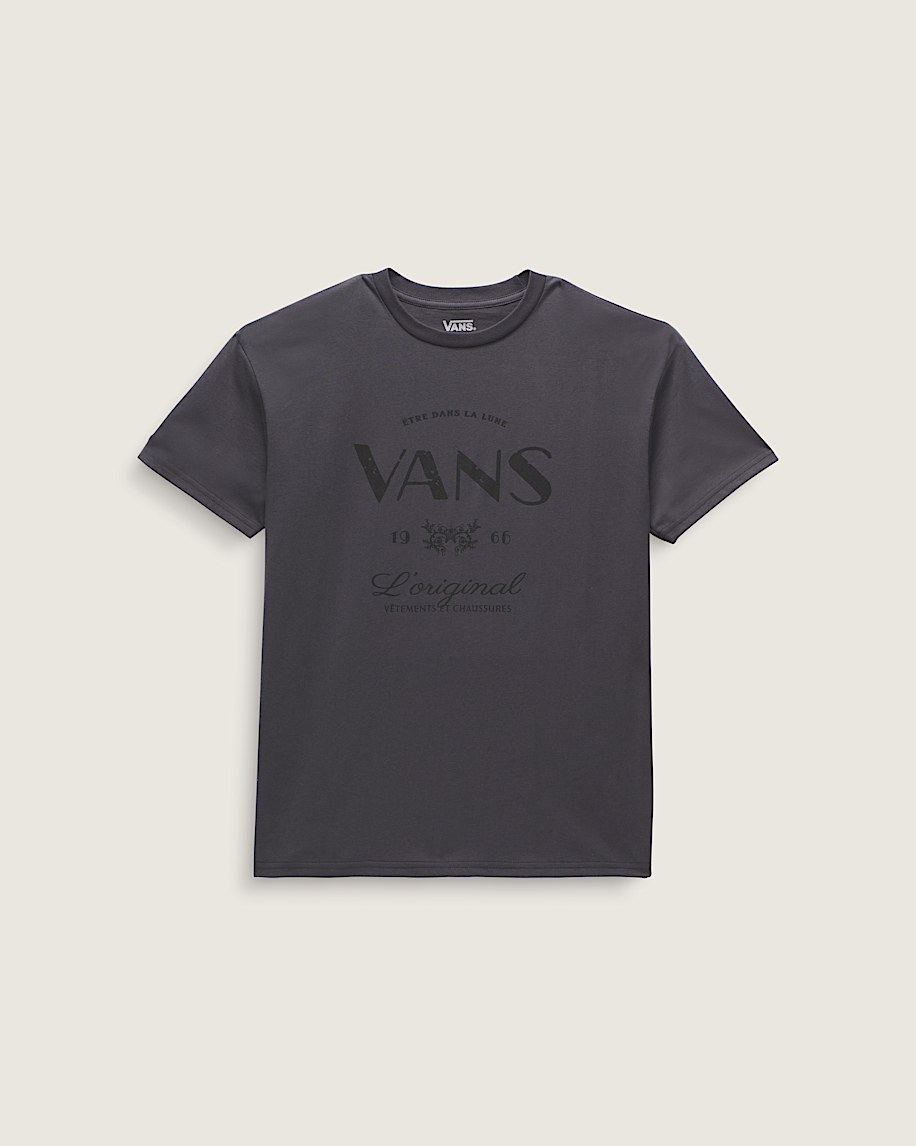 French Lost Thoughts TShirt VANS Asphalt Grey ALT3