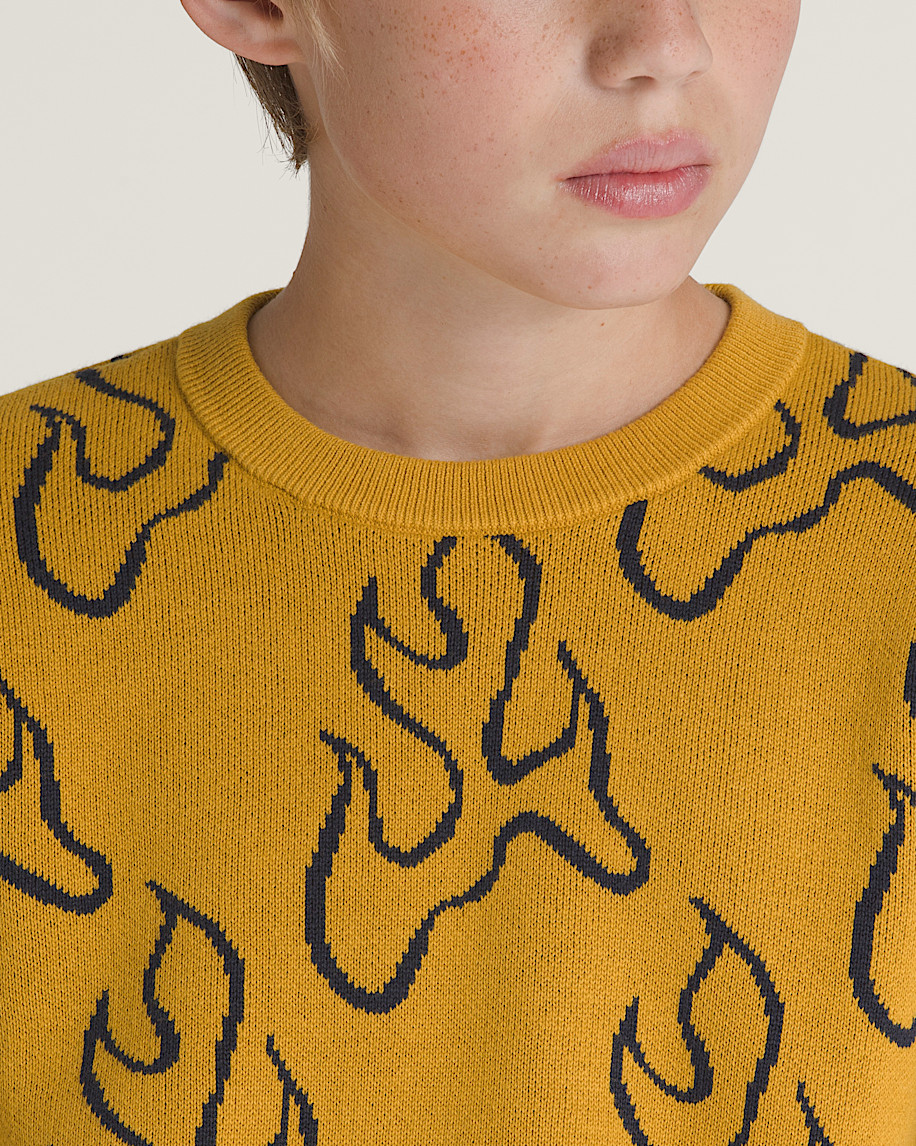 Kids Blaze Crew Sweater - 5