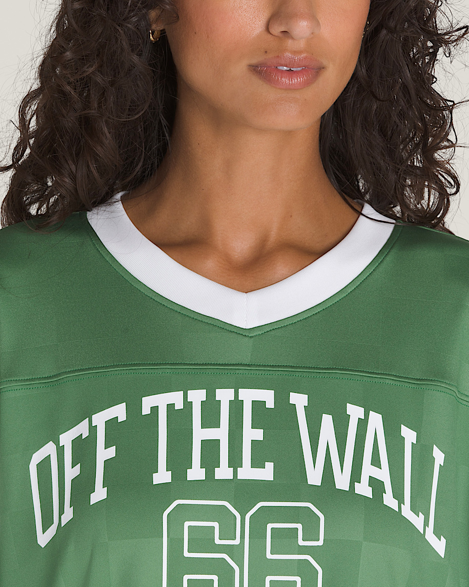 Sixty Sixers Jersey Dress VANS Fairway Green ALT3