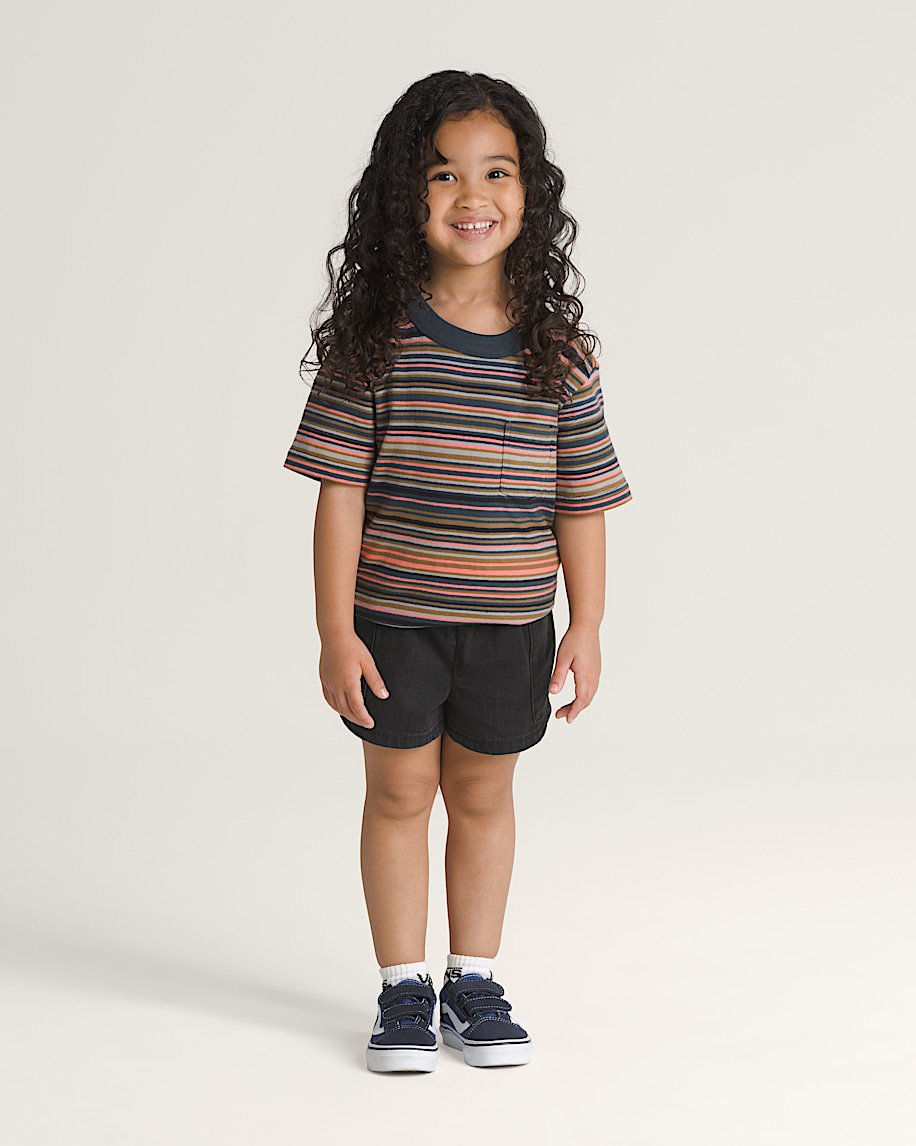 Little Kids Joy Ruffled Shorts VANS Black ALT1