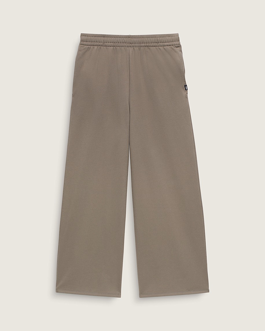 Bryn Wide Leg Pants VANS Bungee Cord Brown ALT4