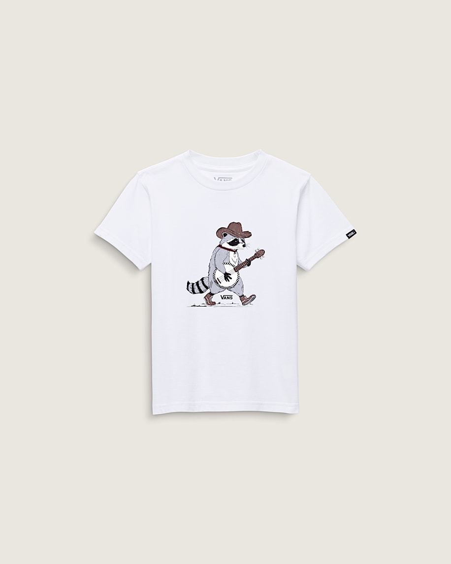 Little Kids Raccoon Banjo T-Shirt - 4
