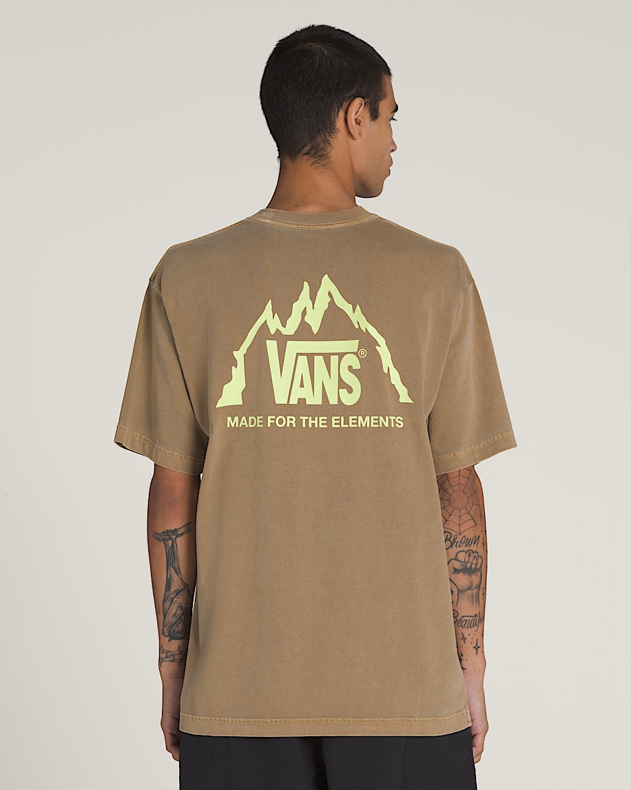 Crestline TShirt VANS Sepia Brown HERO