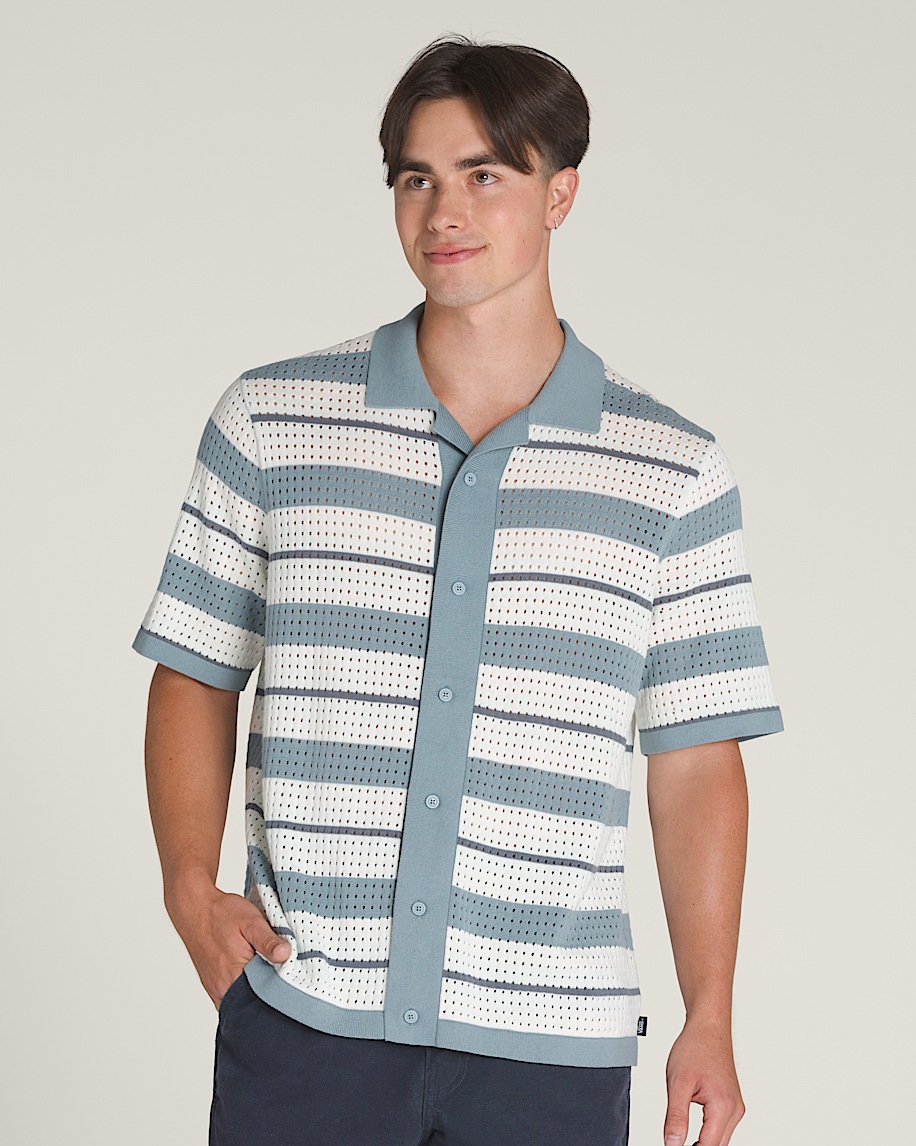 Feldman Sweater Shirt VANS Citadel Blue  White HERO