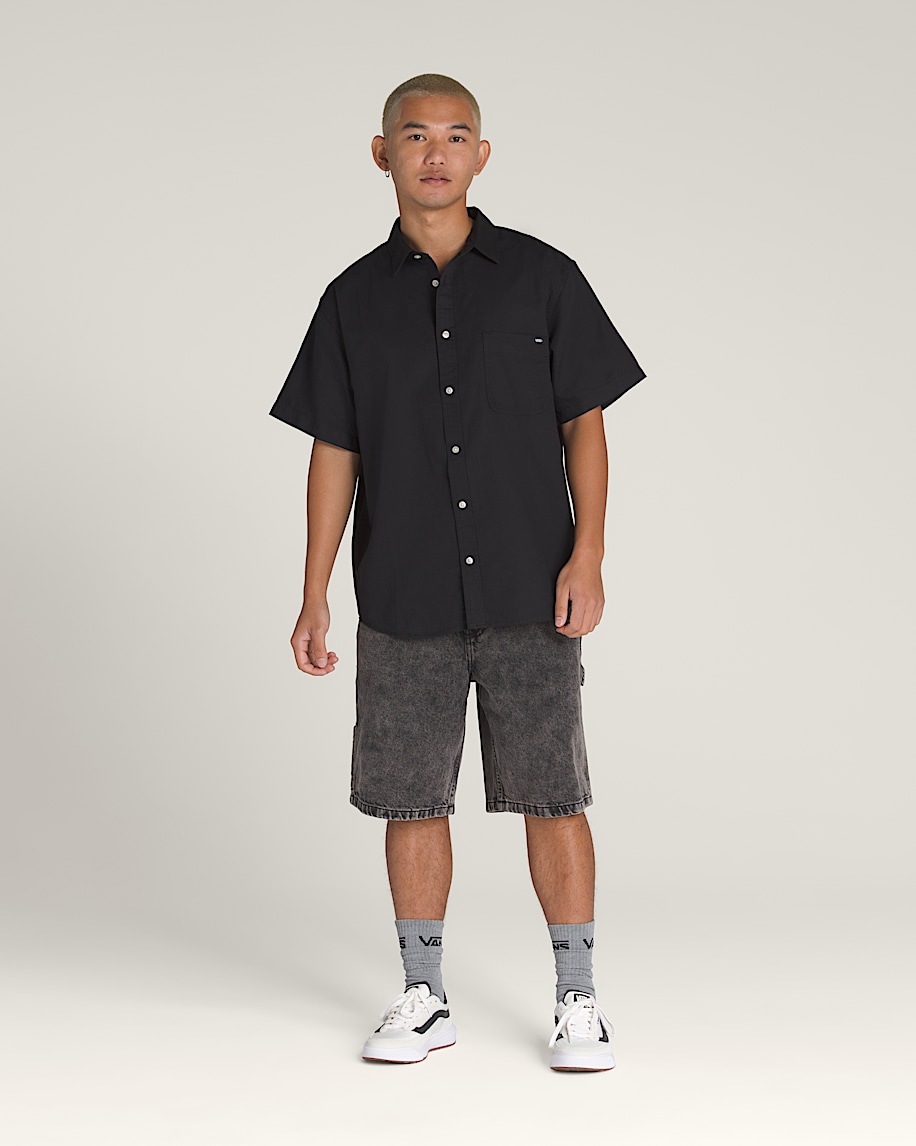 Lawson Solid Woven Shirt VANS Black ALT2
