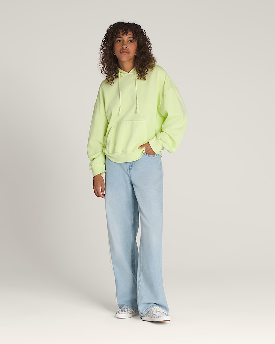 Retro Pullover Hoodie VANS Shadow Lime Green ALT2