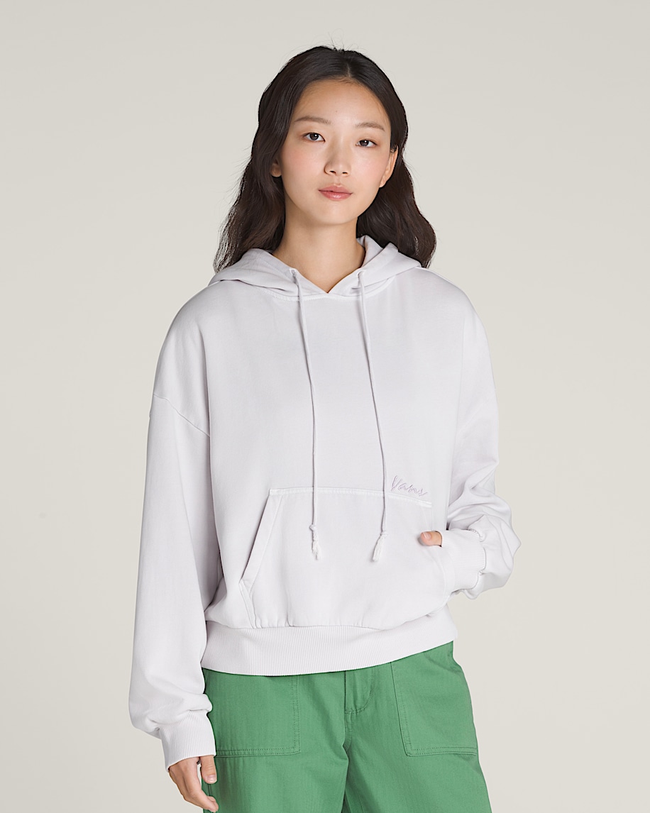 Retro Pullover Hoodie VANS Evening Haze Grey HERO