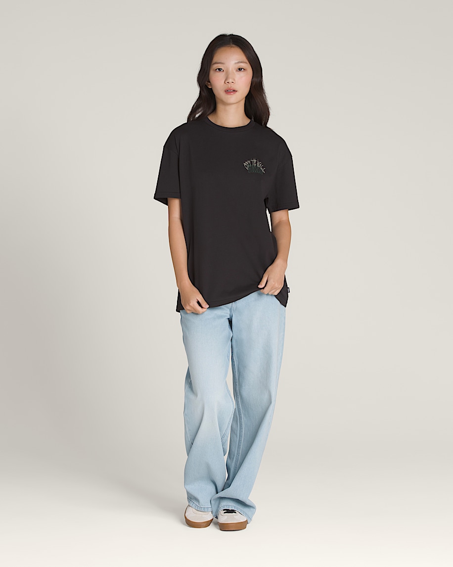 Graffiti Metal University TShirt VANS Black ALT2