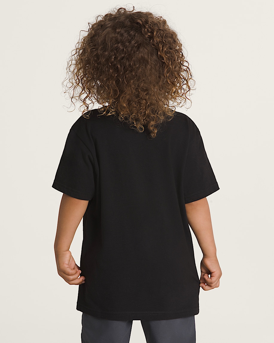 Little Kids Racoon Banjo TShirt VANS Black ALT1