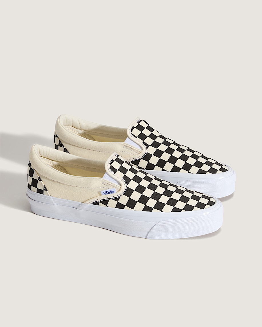 Premium Classic Slip-On Checkerboard Shoe - 2