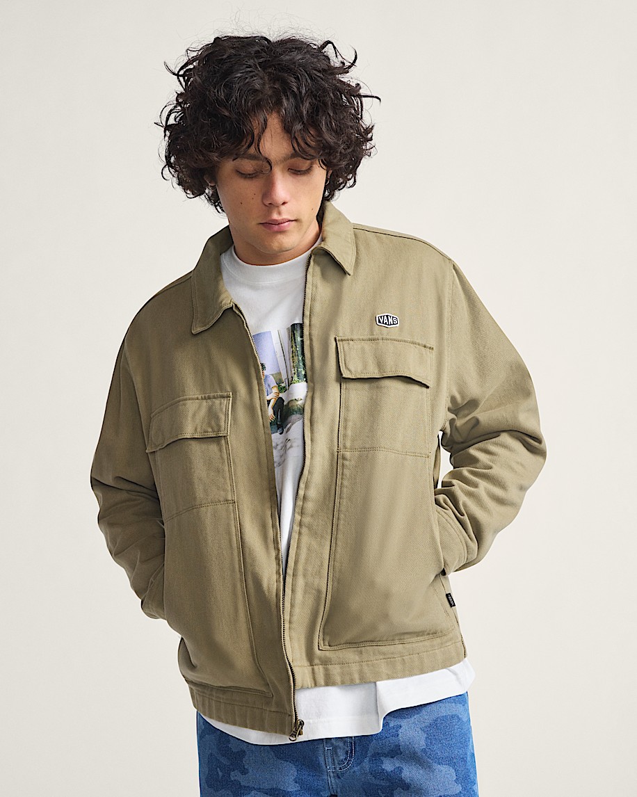 Mcavoy Station Jacket VANS Bay Leaf Green ALT1