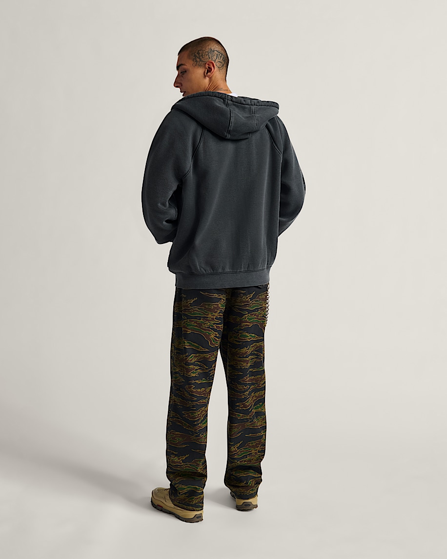 TeamTeam Zip Hoodie VANS Black ALT2