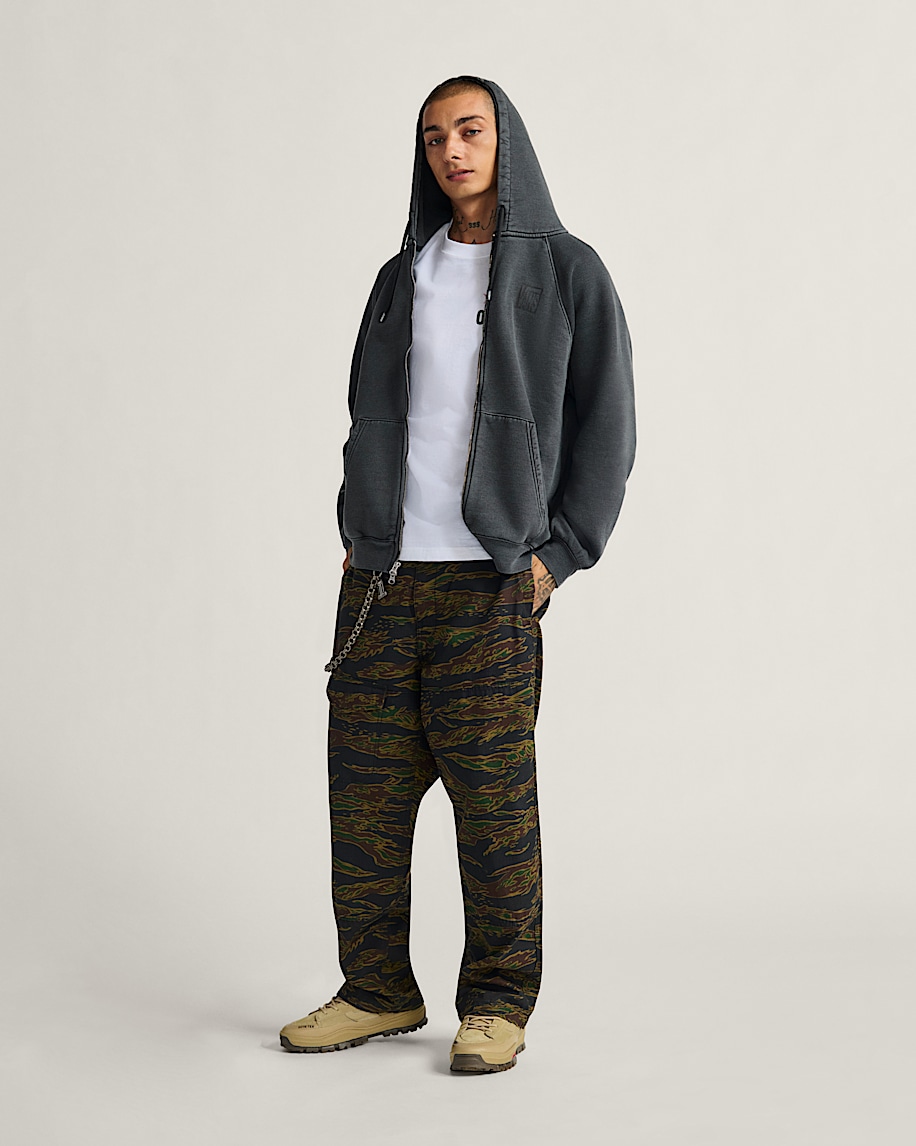 TeamTeam Zip Hoodie VANS Black ALT3