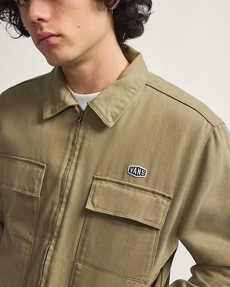Mcavoy Station Jacket VANS Bay Leaf Green ALT4
