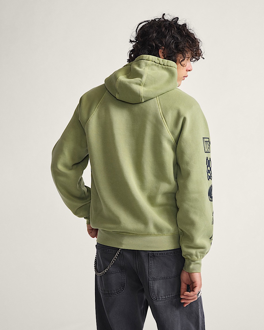 TeamTeam Zip Hoodie VANS Loden Green ALT2