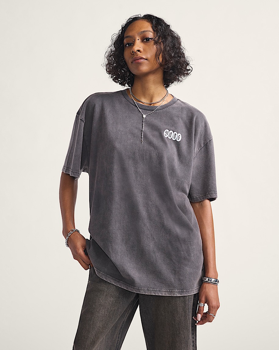 Earthbound TShirt VANS Faded Black ALT1