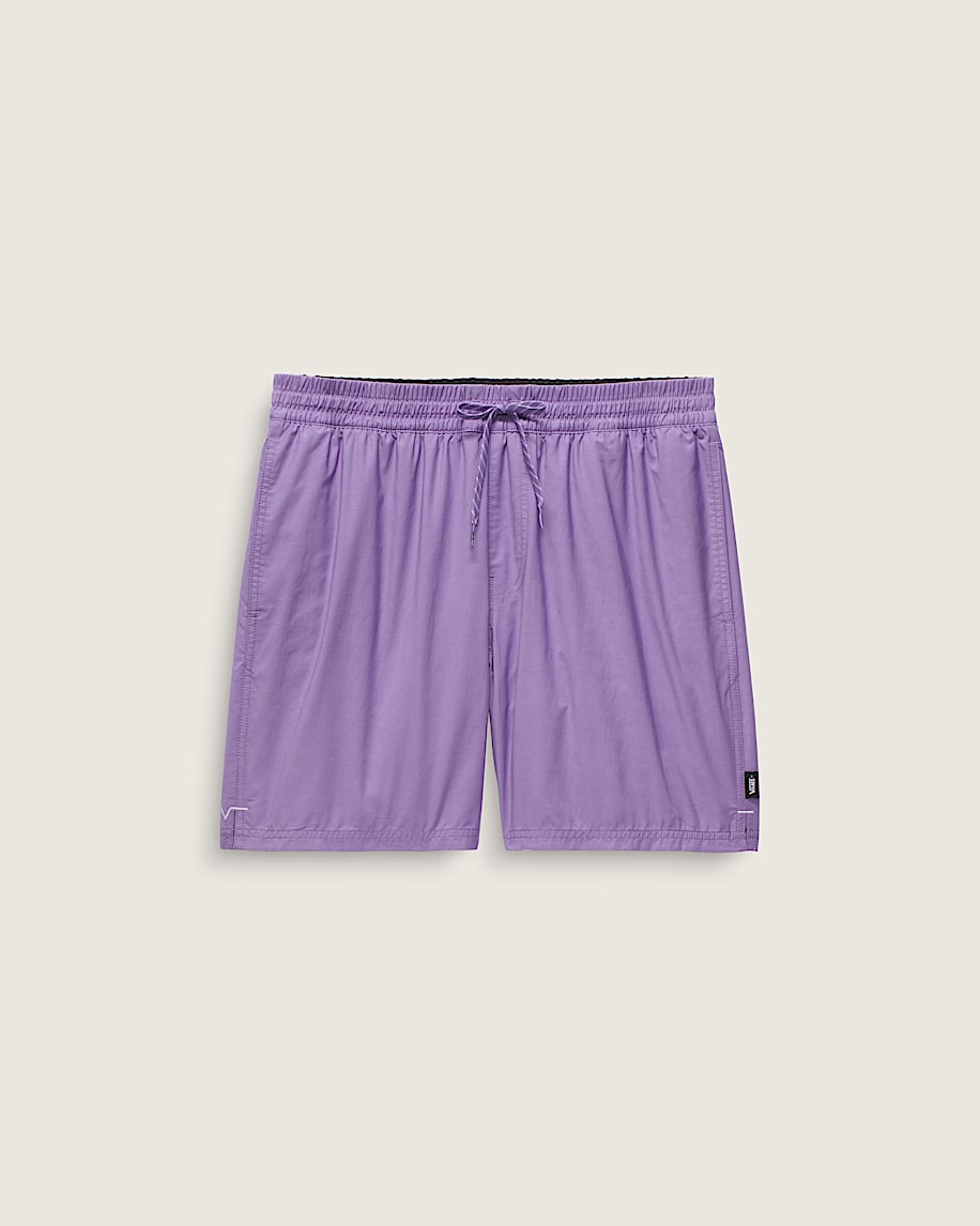 Primary Solid Elastic 17 Boardshorts VANS Purple Haze FLATLAY