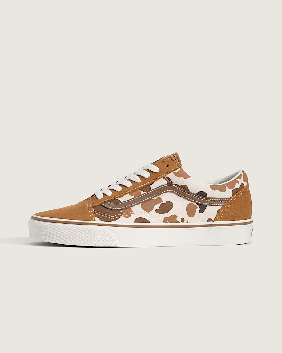 Old Skool Shoe VANS Camo Brown HERO