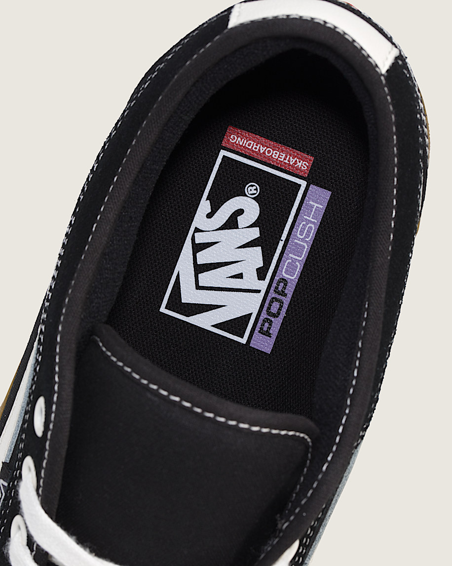 Skate Chukka Low Sidestripe Gum Shoe VANS Black  Gum ALT4