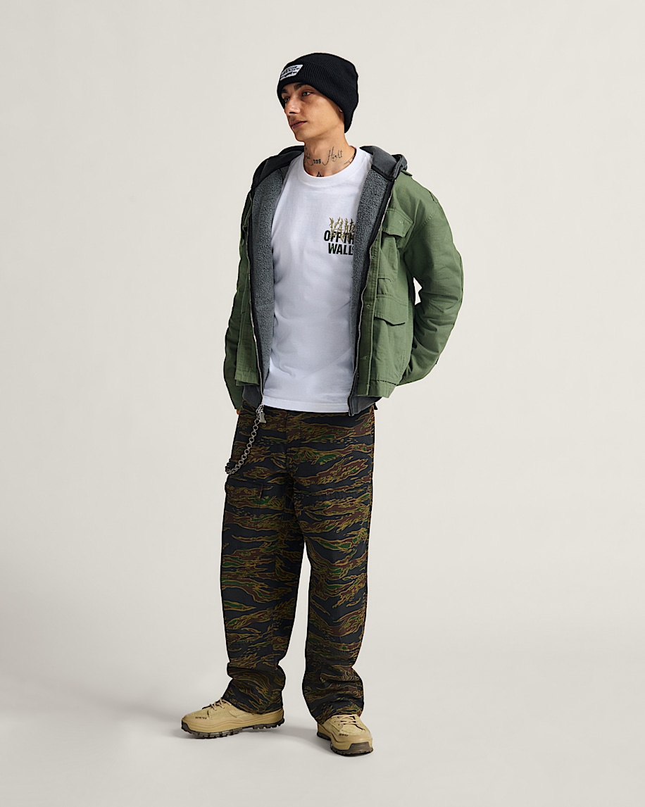 Skate Military Overshirt by Atiba Jefferson - 4