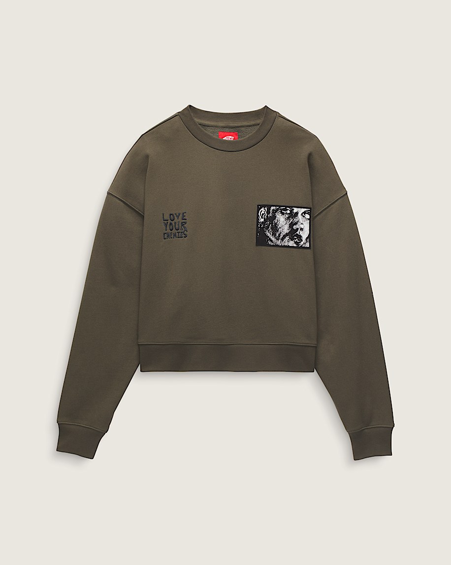 Skate Lisa Crew Sweatshirt - 1