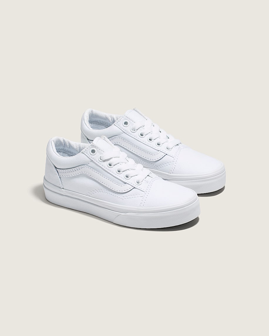Little Kids Old Skool Shoe VANS True White ALT1
