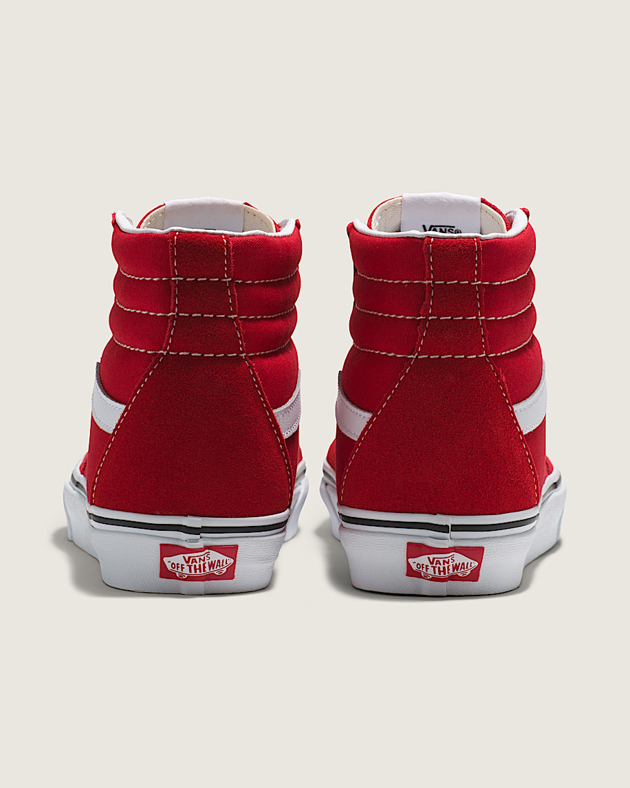 Sk8Hi Shoe VANS Racing Red  True White ALT3