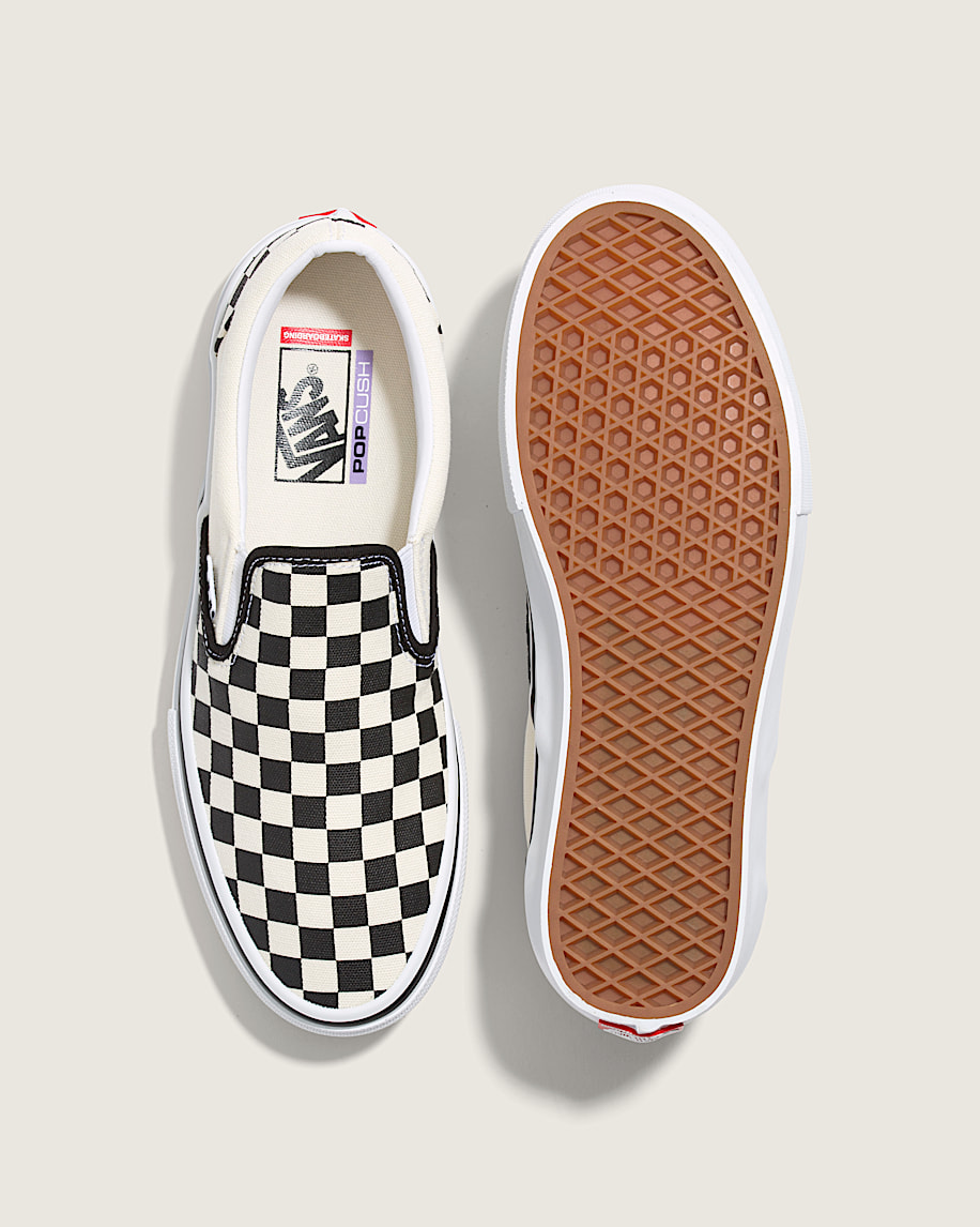 Skate Slip-On Checkerboard Shoe - 3
