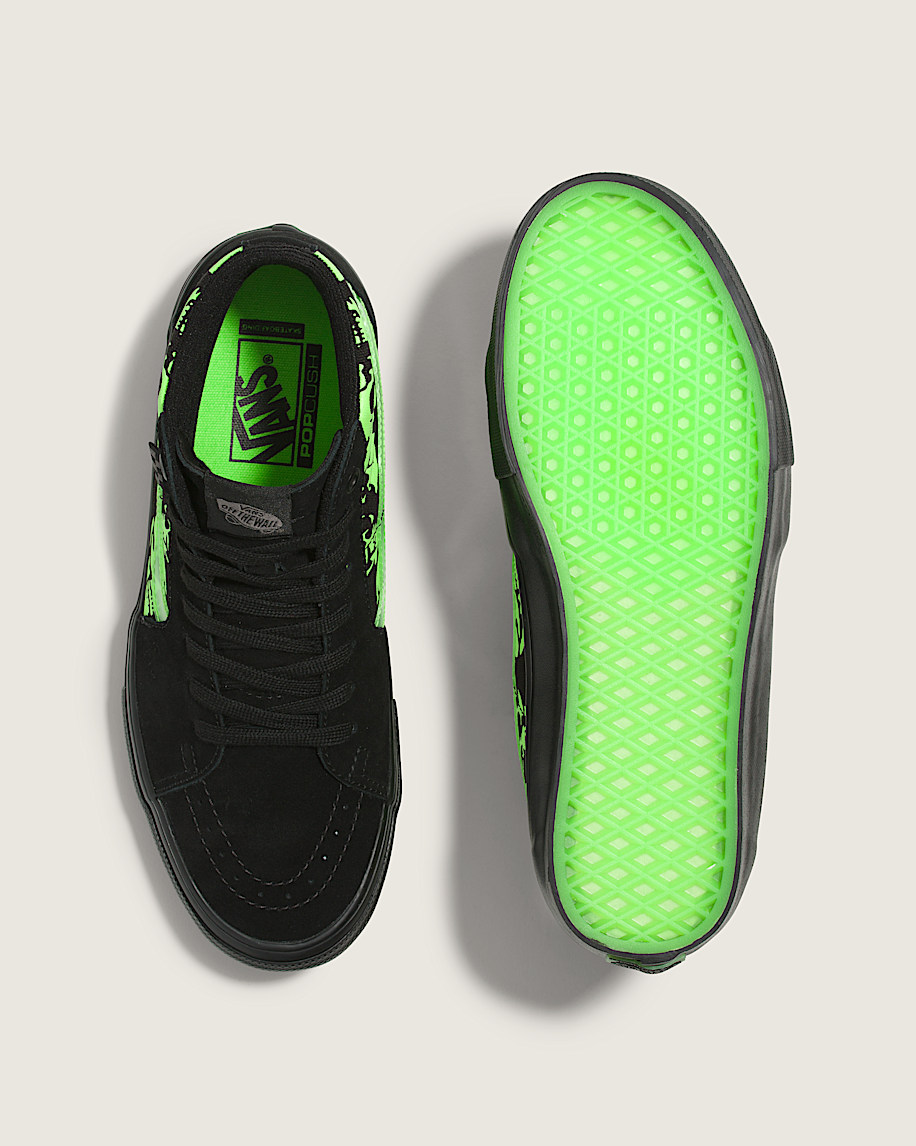 Skate Sk8-Hi Skulls Shoe - 3