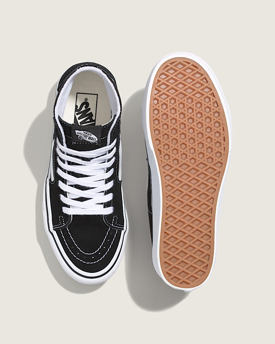 Sk8Hi Tapered Platform Shoe VANS Black  True White ALT2