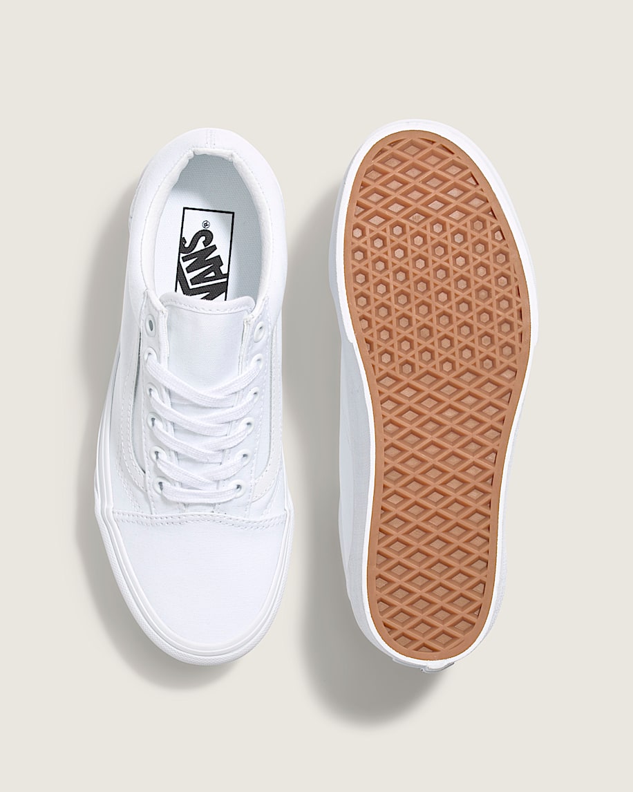 Old Skool Platform Shoe VANS True White ALT2