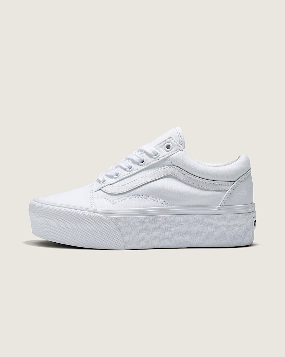Old Skool Platform Shoe VANS True White HERO