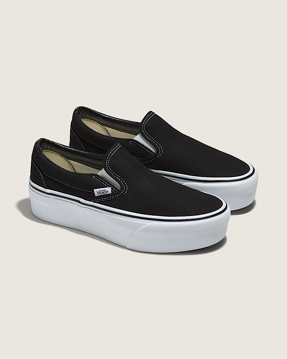 Classic Slip-On Platform Checkerboard Shoe - thumbnail 6