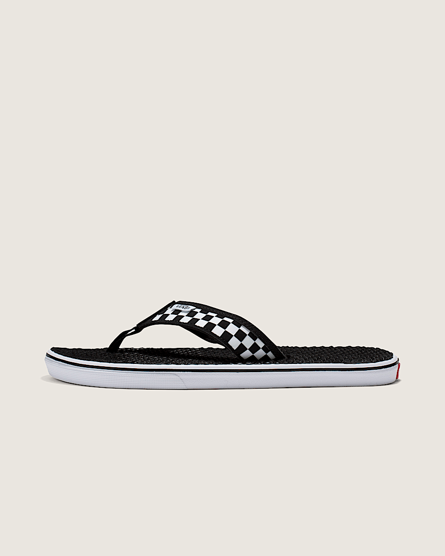La Costa Lite Checkerboard Sandal VANS Checkerboard Black  White HERO