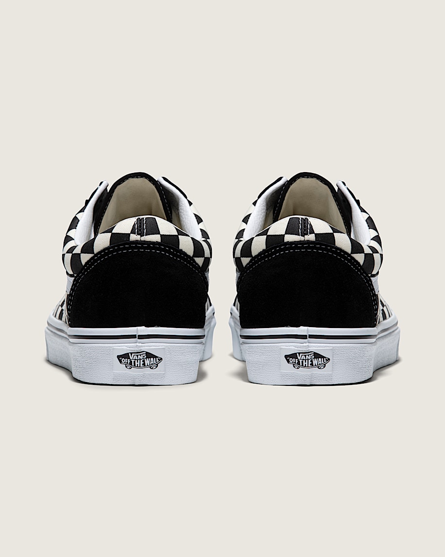 Old Skool Checkerboard Shoe VANS Checkerboard Black  White ALT3