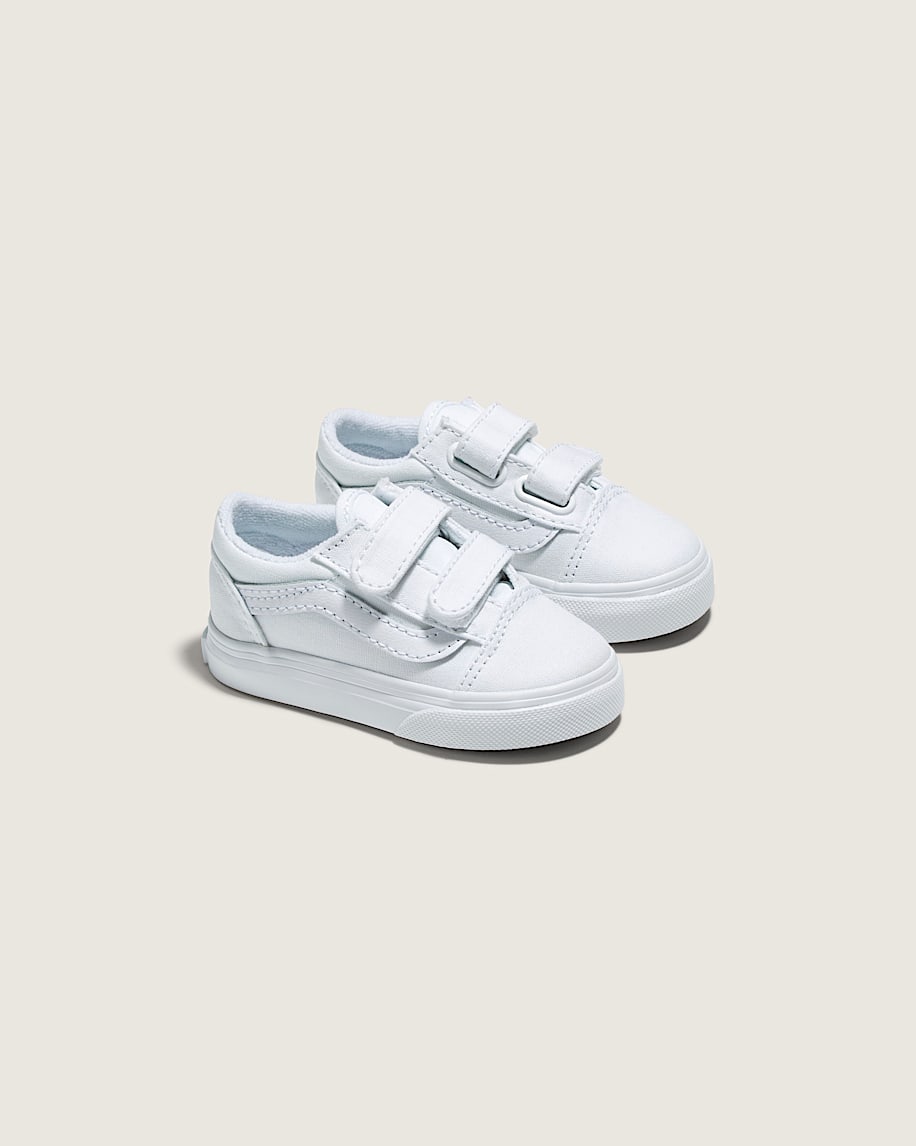 Toddler Old Skool V Shoe VANS True White ALT1