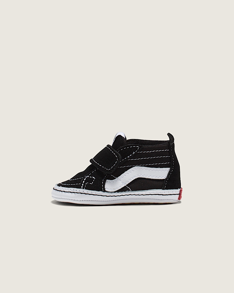 Infant Sk8Hi Crib Shoe VANS Black  True White HERO