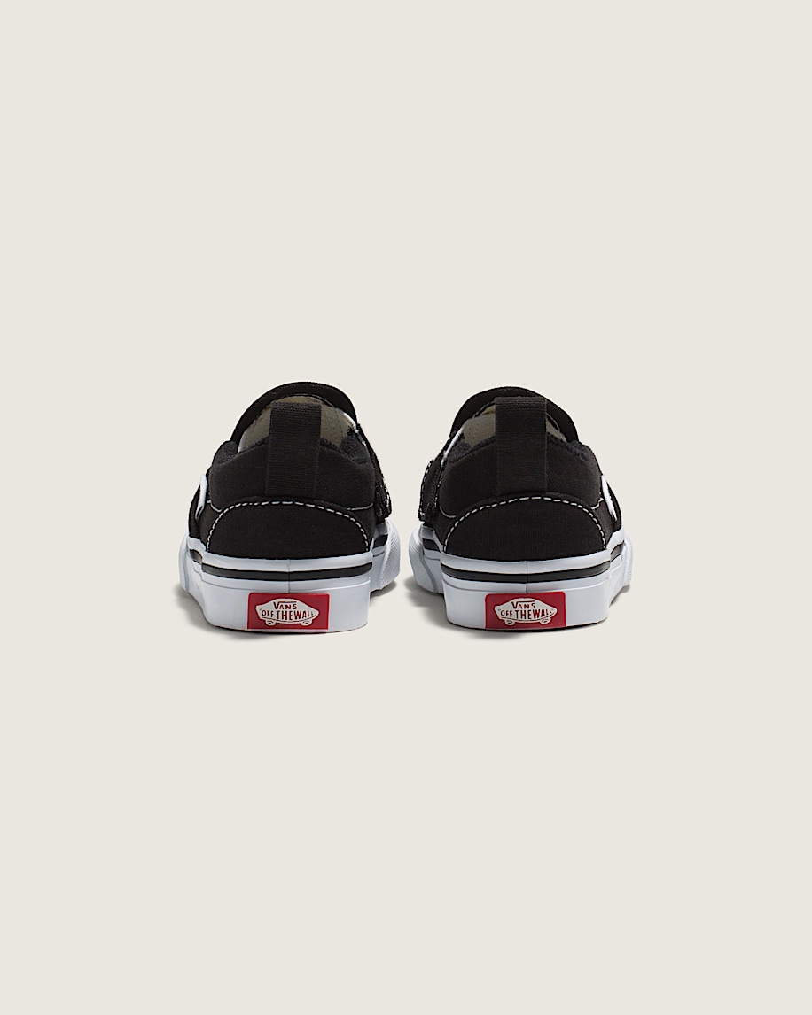 Toddler Classic SlipOn V Shoe VANS Black  True White ALT3