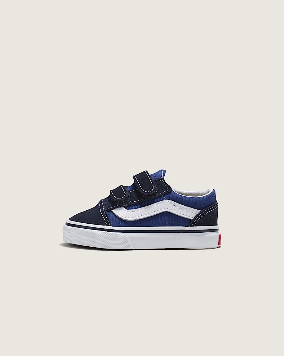Toddler Old Skool V Shoe VANS Navy Blue HERO