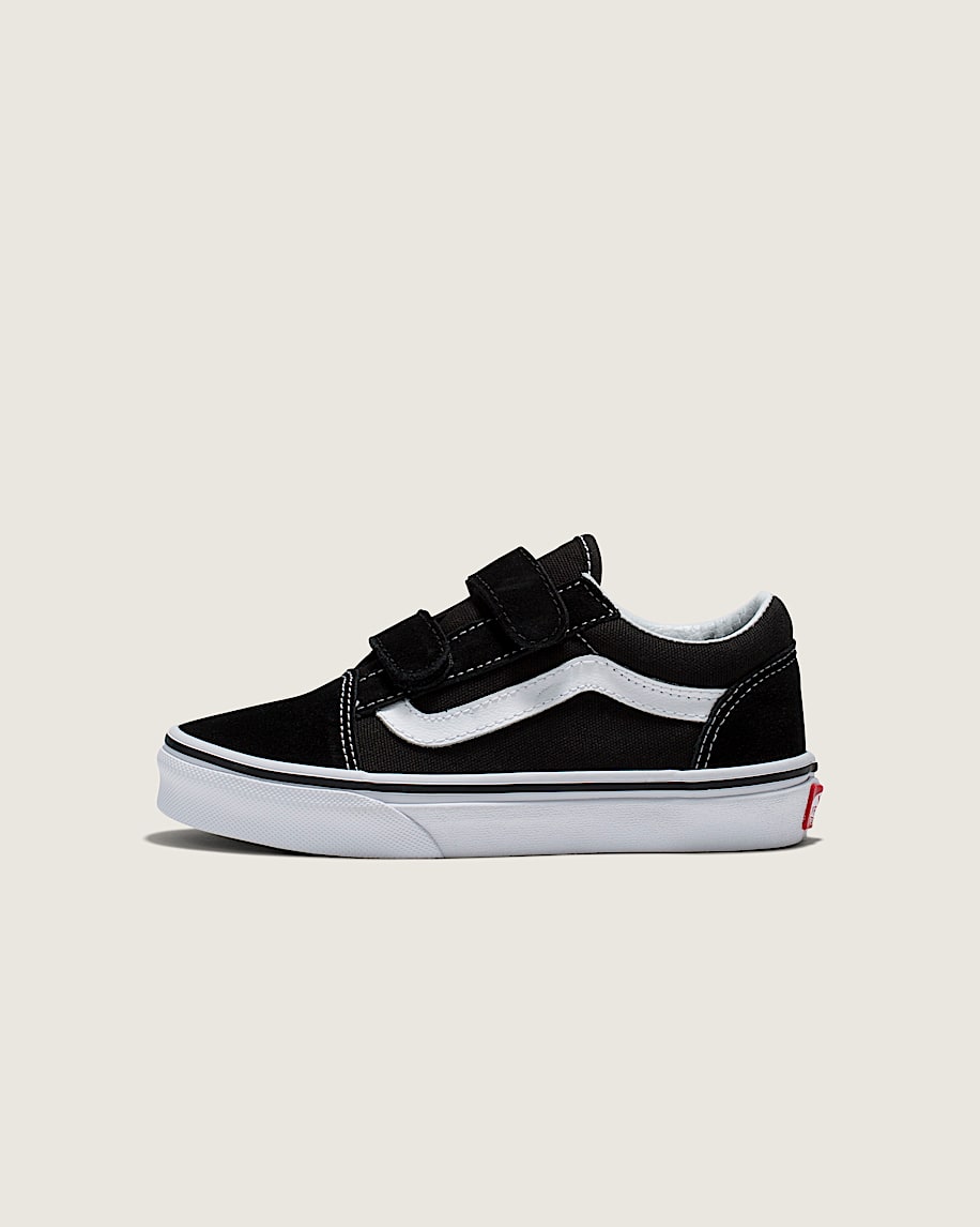 Little Kids Old Skool V Shoe VANS Black  True White HERO