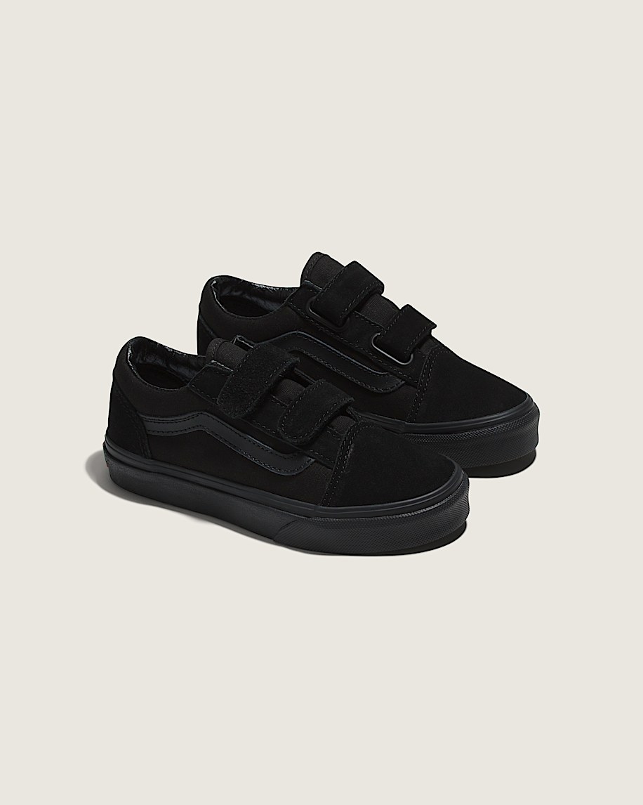 Little Kids Old Skool V Shoe VANS Blackout ALT1