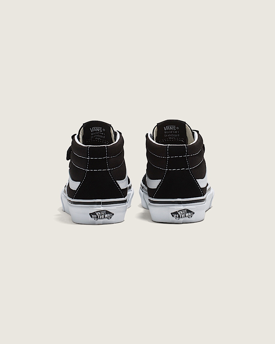 Little Kids Sk8Mid V Shoe VANS Black  True White ALT3
