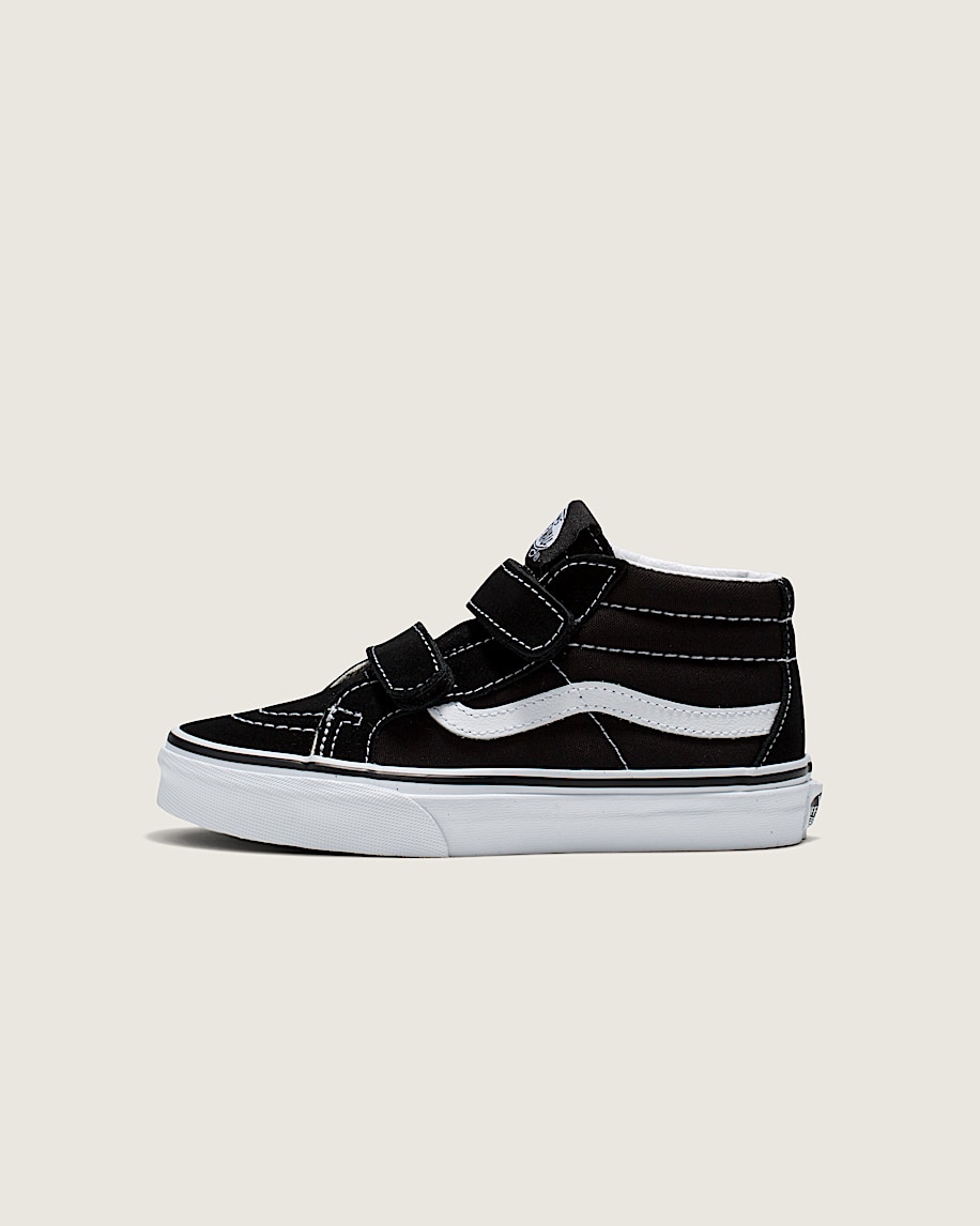 Little Kids Sk8Mid V Shoe VANS Black  True White HERO