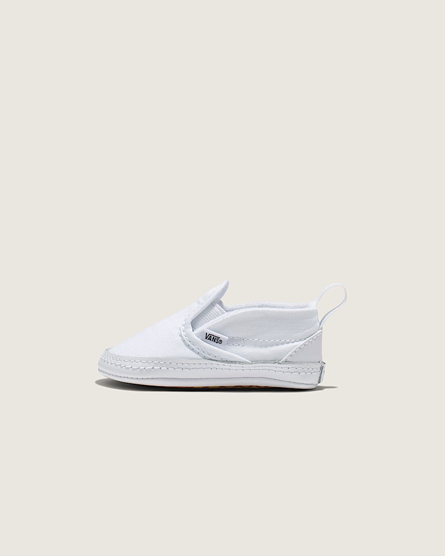 Infant SlipOn V Crib Shoe VANS True White HERO