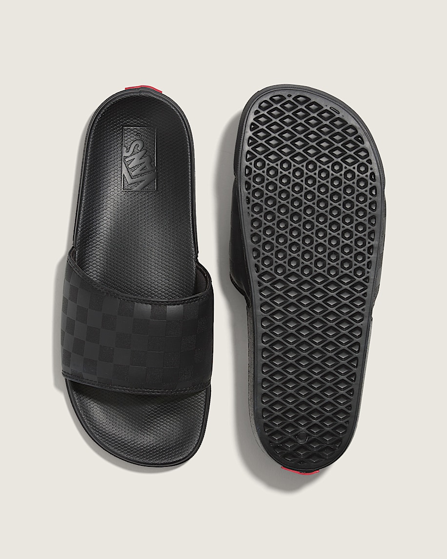 La Costa Checkerboard Slide VANS Checkerboard Black  Black ALT2