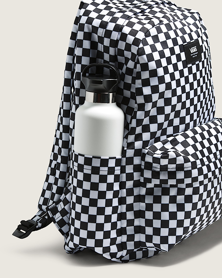 Old Skool H2O Checkerboard Backpack VANS Checkerboard Black  White ALT2