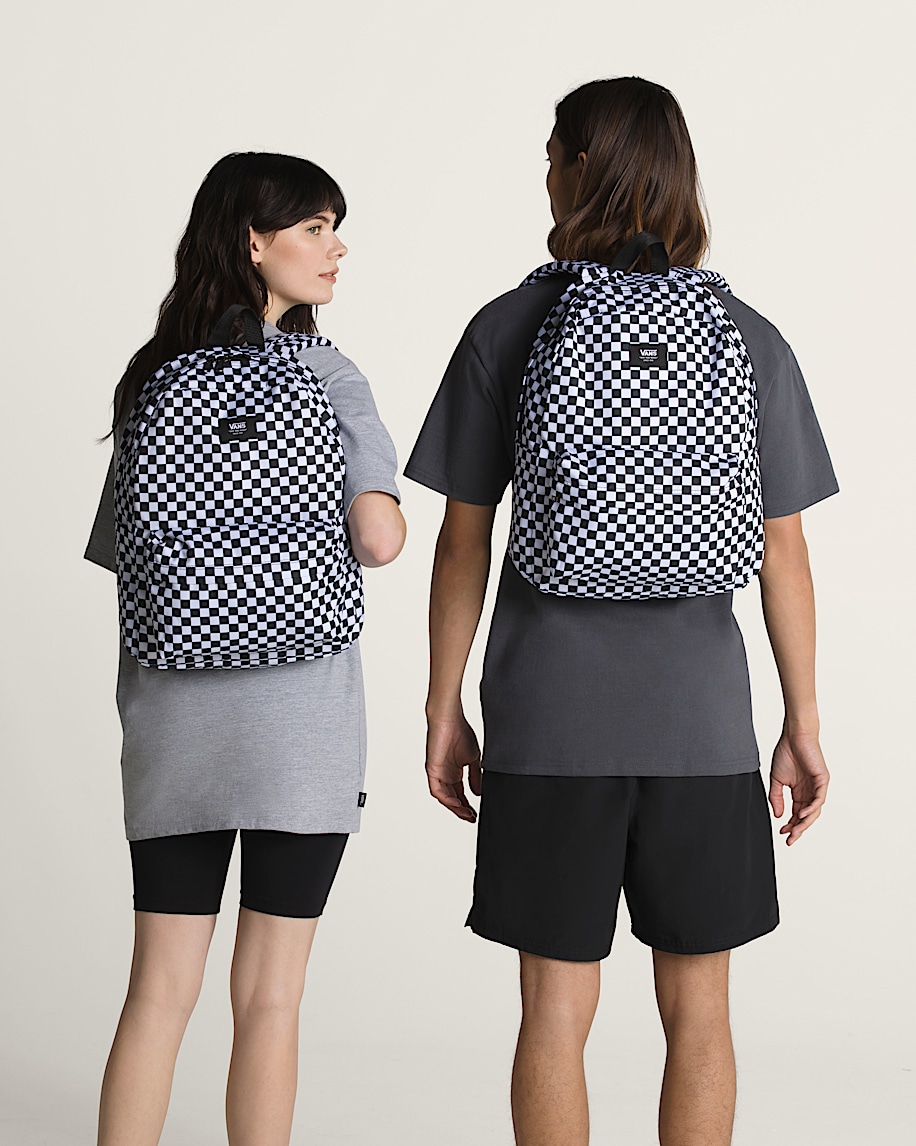 Old Skool H2O Checkerboard Backpack VANS Checkerboard Black  White ALT1