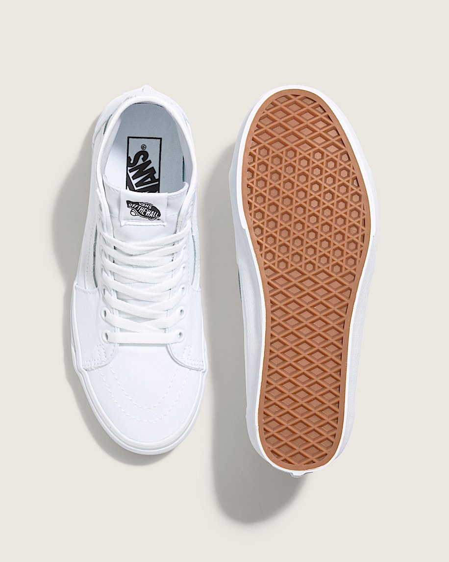 Sk8Hi Tapered Canvas Shoe VANS True White ALT2
